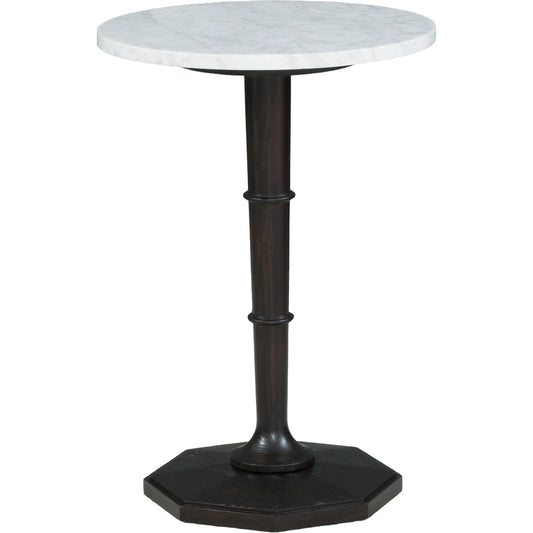 Westwood Drink Table by Fairfield Chair in brown and graphite. Made from ash solids, veneers in a modern style.