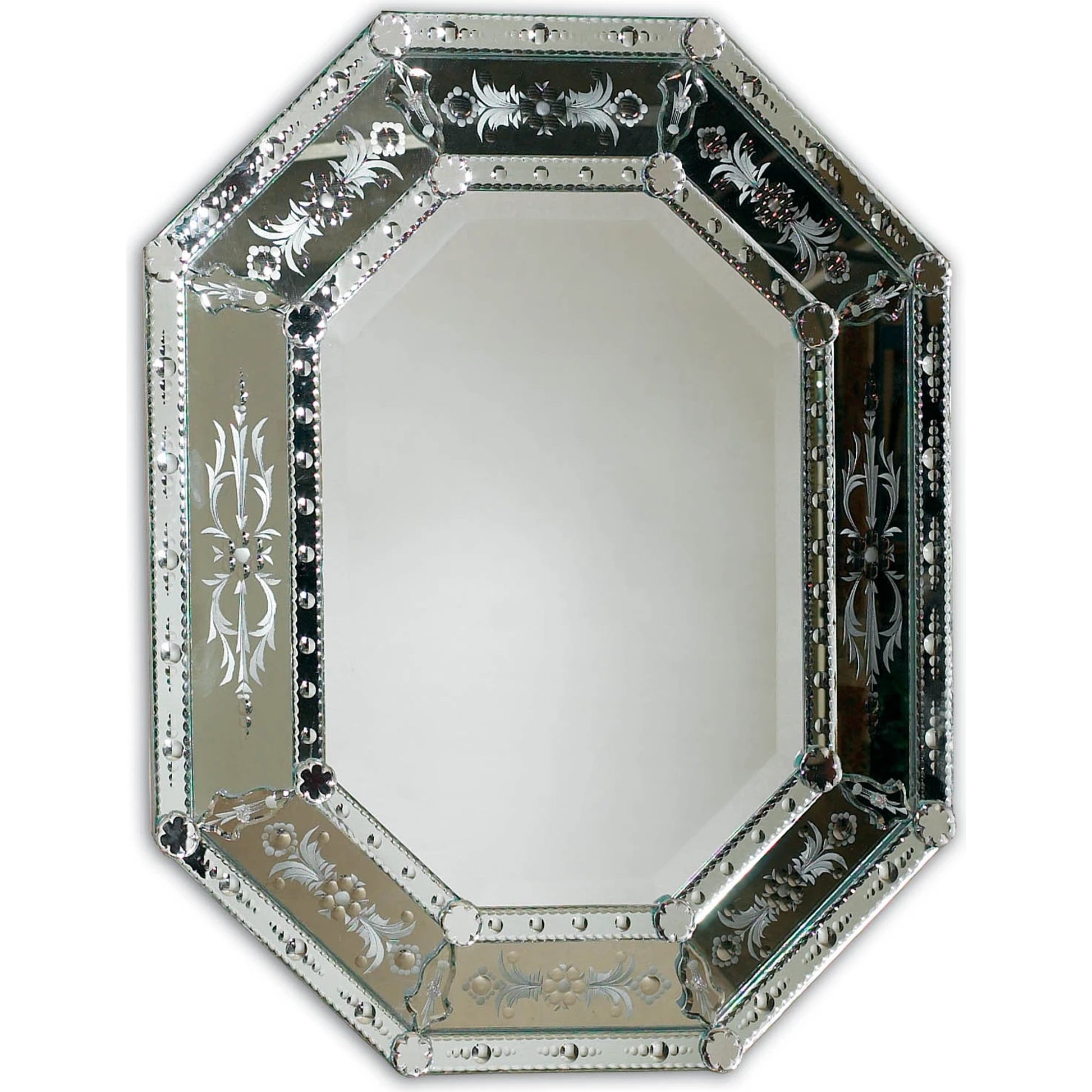 Torcello Mirror by Maitland-Smith. Made from unique in a transitional style.
