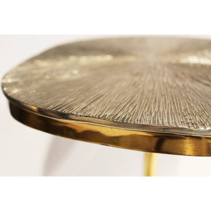 Textured Accent Table by Maitland-Smith. Made from unique in a modern style.
