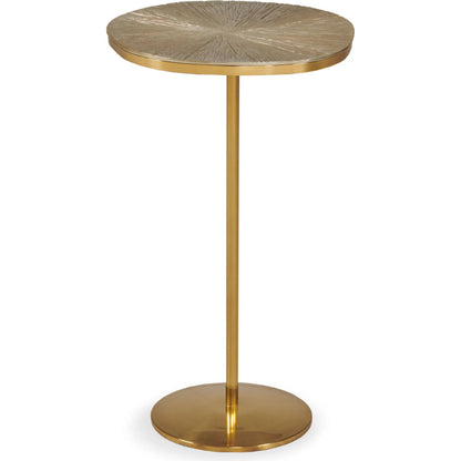 Textured Accent Table by Maitland-Smith. Made from unique in a modern style.