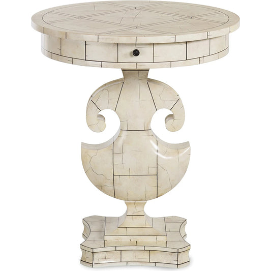 Lyre Spot Table by Maitland-Smith. Made from unique in a modern style.