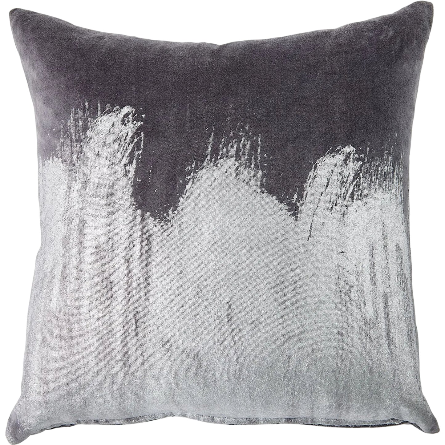 001 SI-2324577 | Primary Silo | Thunder Pillow by Global Views in silver. Made from unique in a unique style.