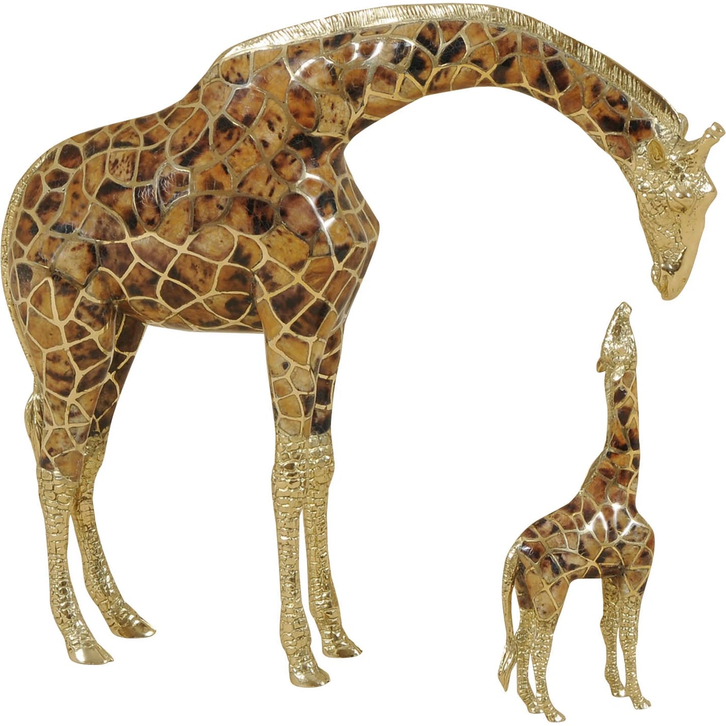 001 SI-2015742 | Primary Silo | Mother's Pride Giraffes by Maitland-Smith. Made from unique in a traditional style.