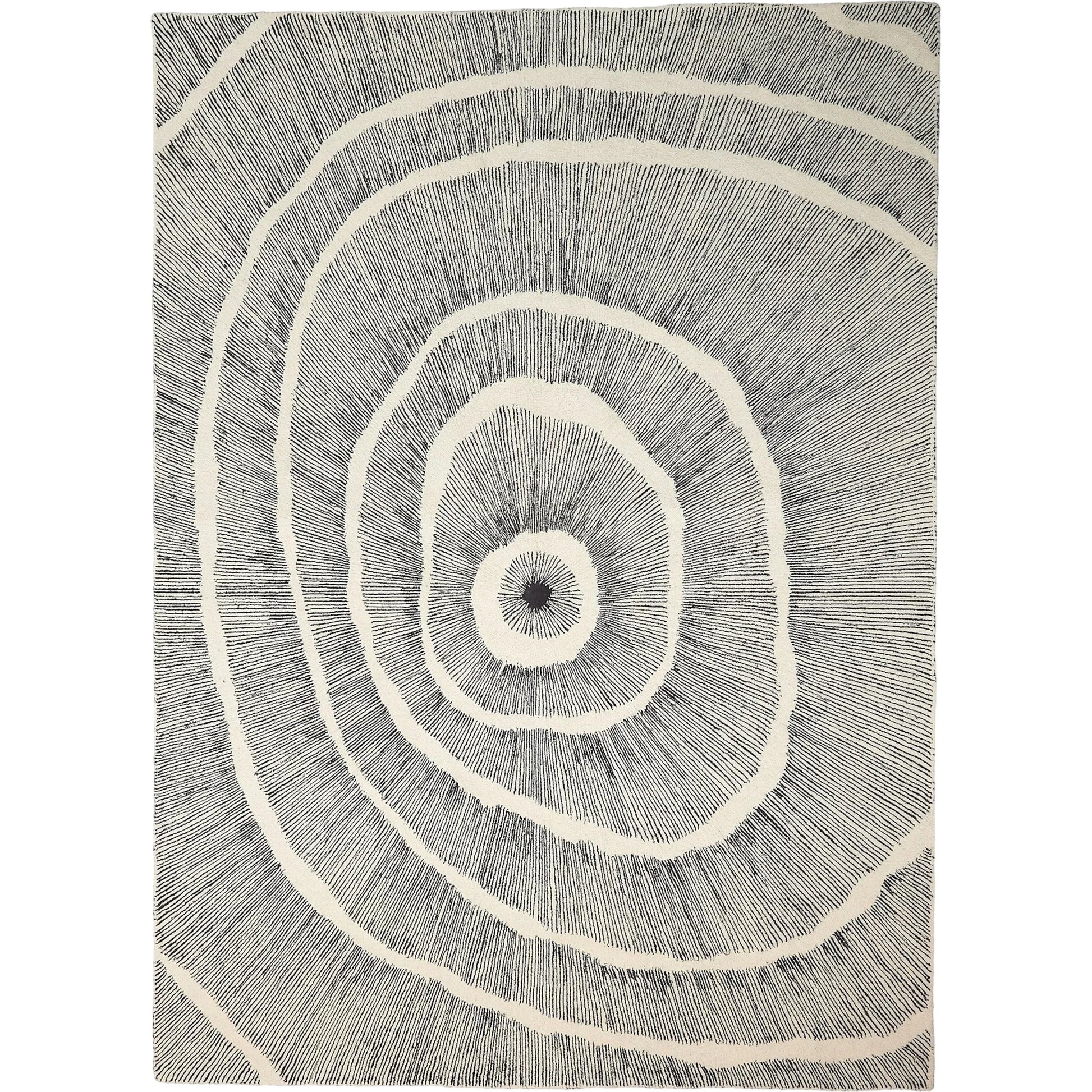 Burst Rug by Global Views. Made from 65% wool, 35% viscose, backing: cotton in a unique style.