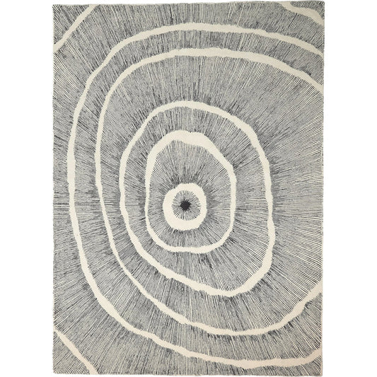 Burst Rug by Global Views. Made from 65% wool, 35% viscose, backing: cotton in a unique style.