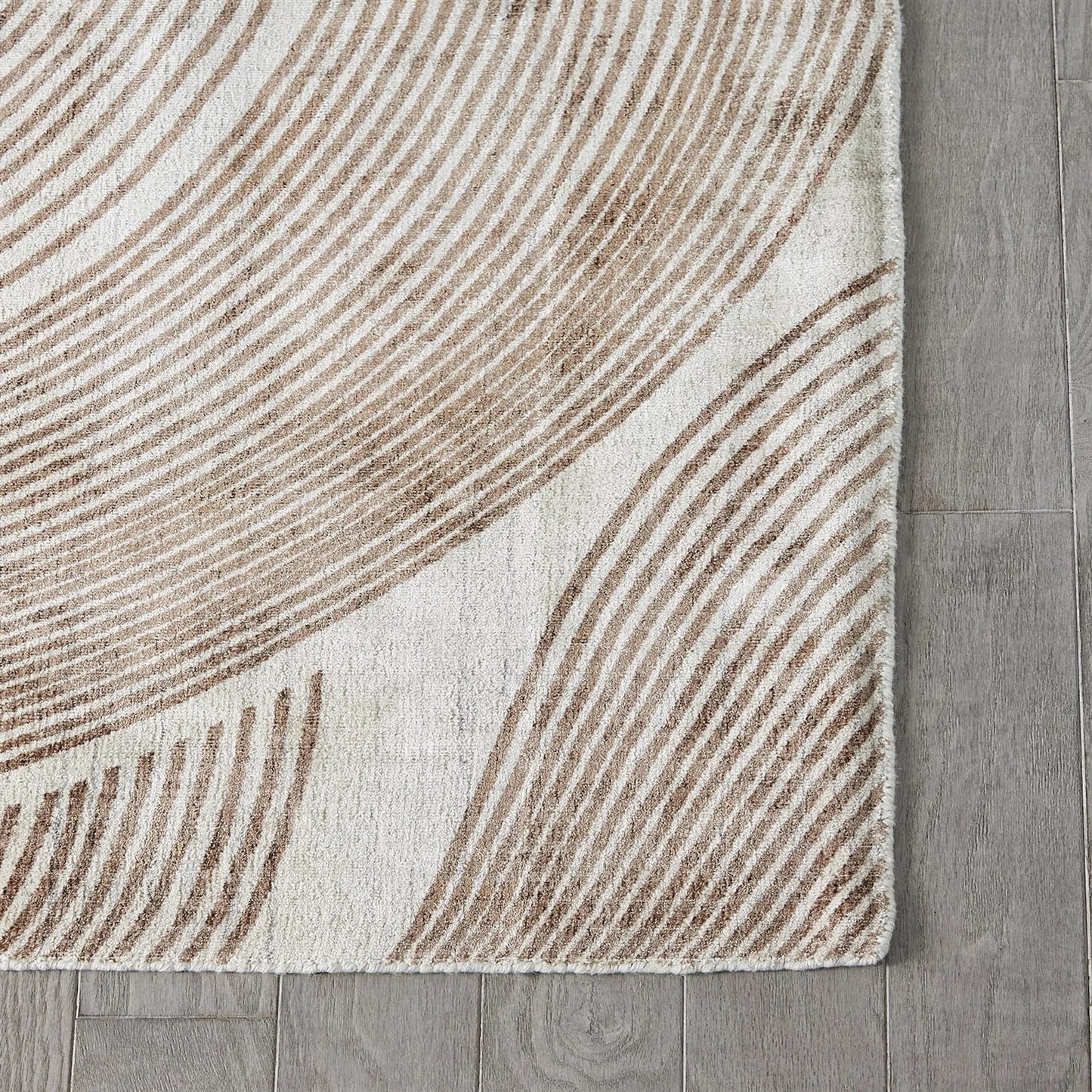 002 SI-2324672,SI-2324673,SI-2324674,SI-2324675,SI-2324676 | Closeup | Wander Rug by Global Views. Made from 90% viscose, 10% wool in a unique style.