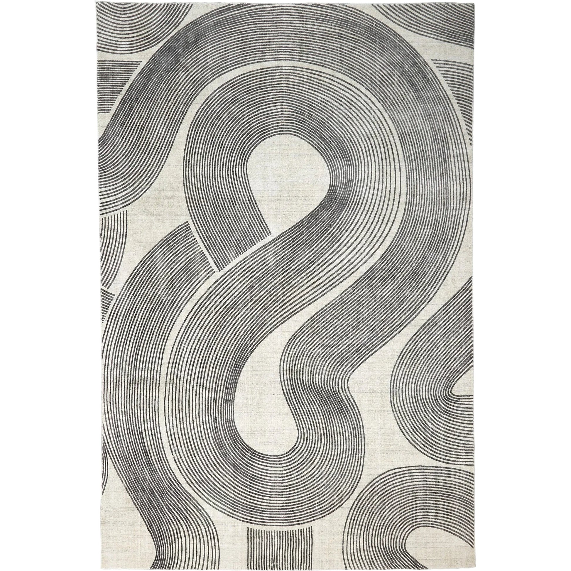 Wander Rug by Global Views. Made from 90% viscose, 10% wool in a unique style.