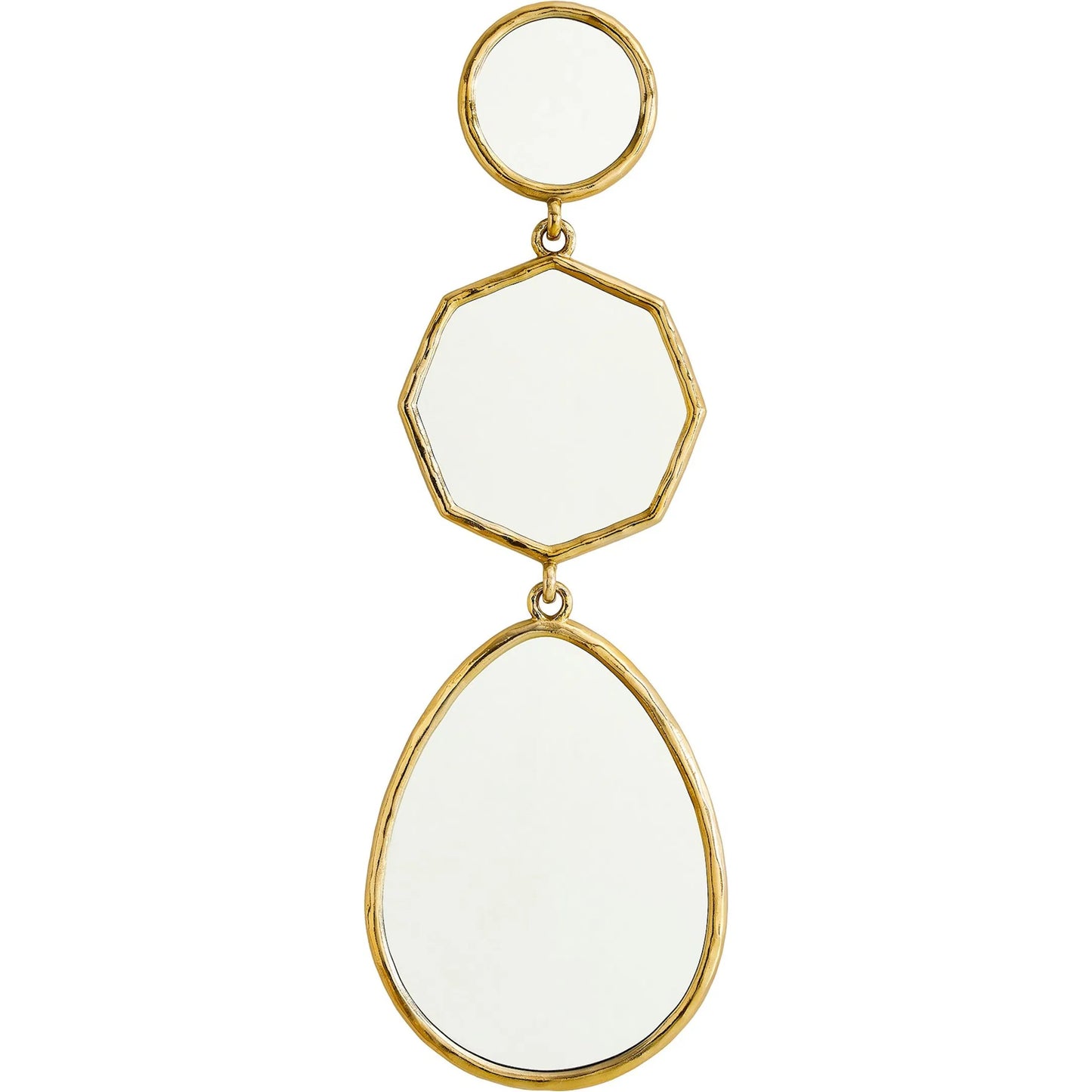 001 SI-2445908 | Primary Silo | Cascade Mirror I by Global Views. Made from brass, mirror, iron in a transitional style.