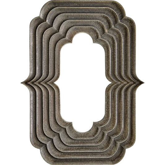 Sequential Mirror by Global Views. Made from white metal, mdf in a modern style.