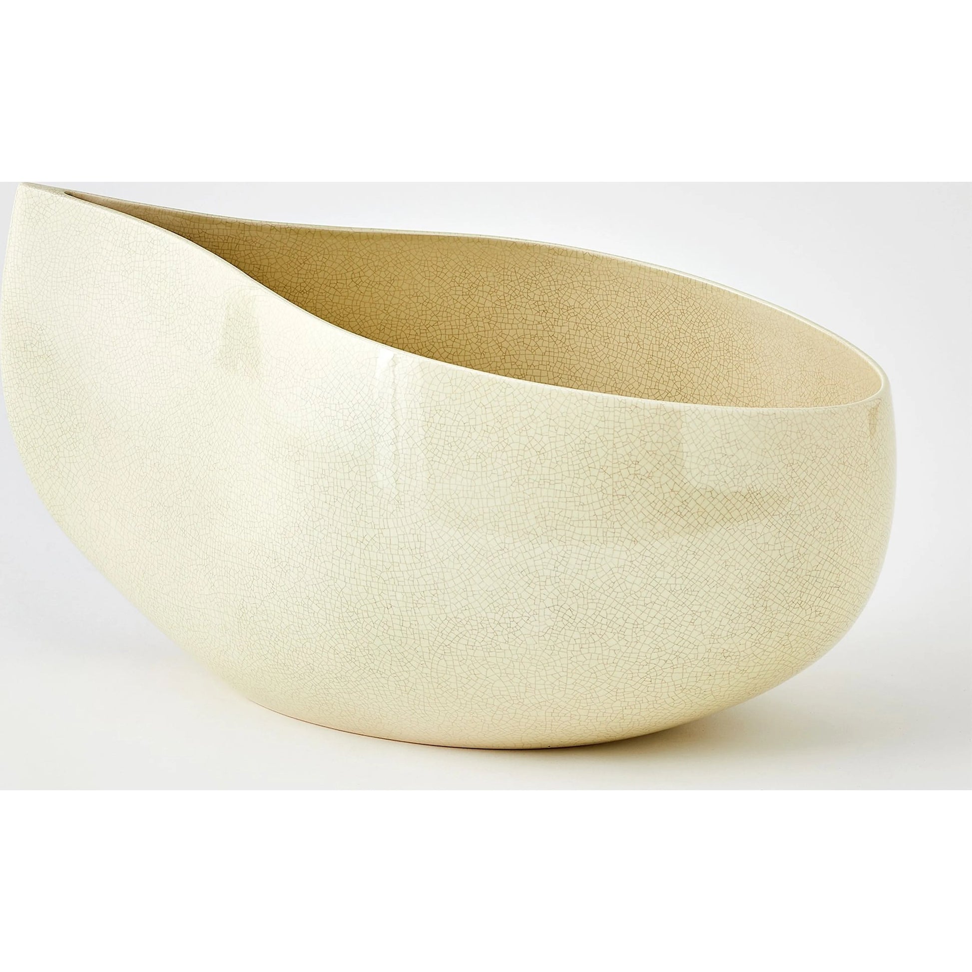 Giant Teardrop Bowl by Global Views. Made from ceramic in a unique style.