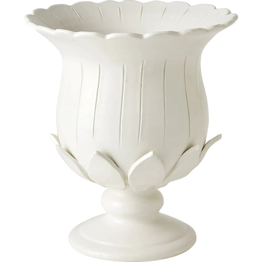 Blossom Vase by Global Views in natural. Made from earthenware in a modern style.