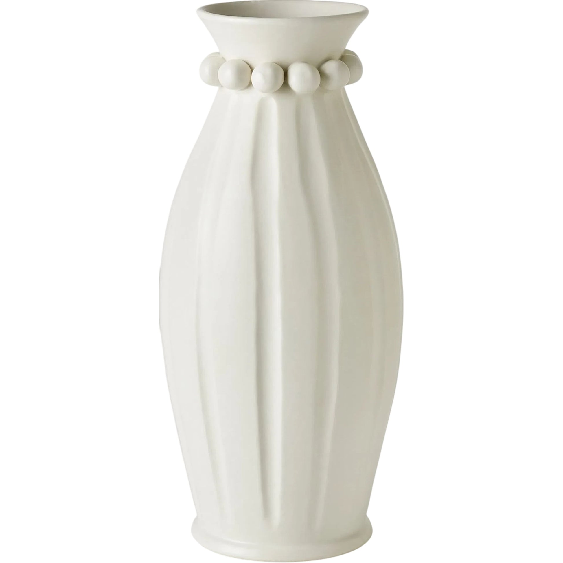 Pearl Vase by Global Views in pearl. Made from unique in a traditional style.