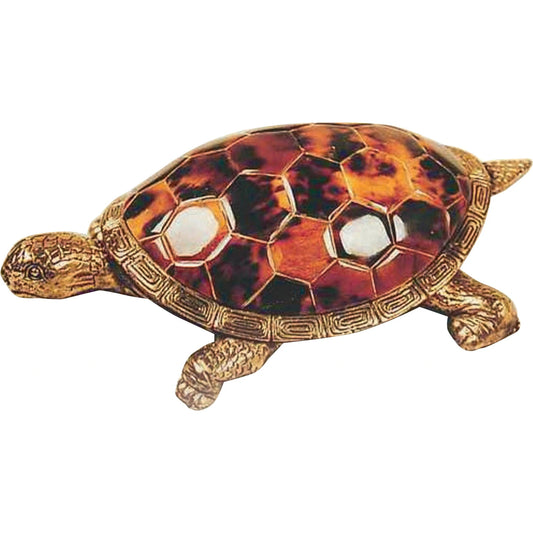 Young Turtle Accessory by Maitland-Smith. Made from unique in a traditional style.