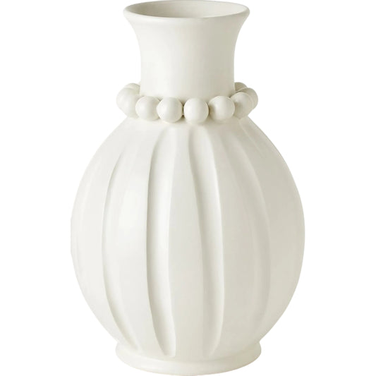 Pearl Vase by Global Views in pearl. Made from unique in a unique style.
