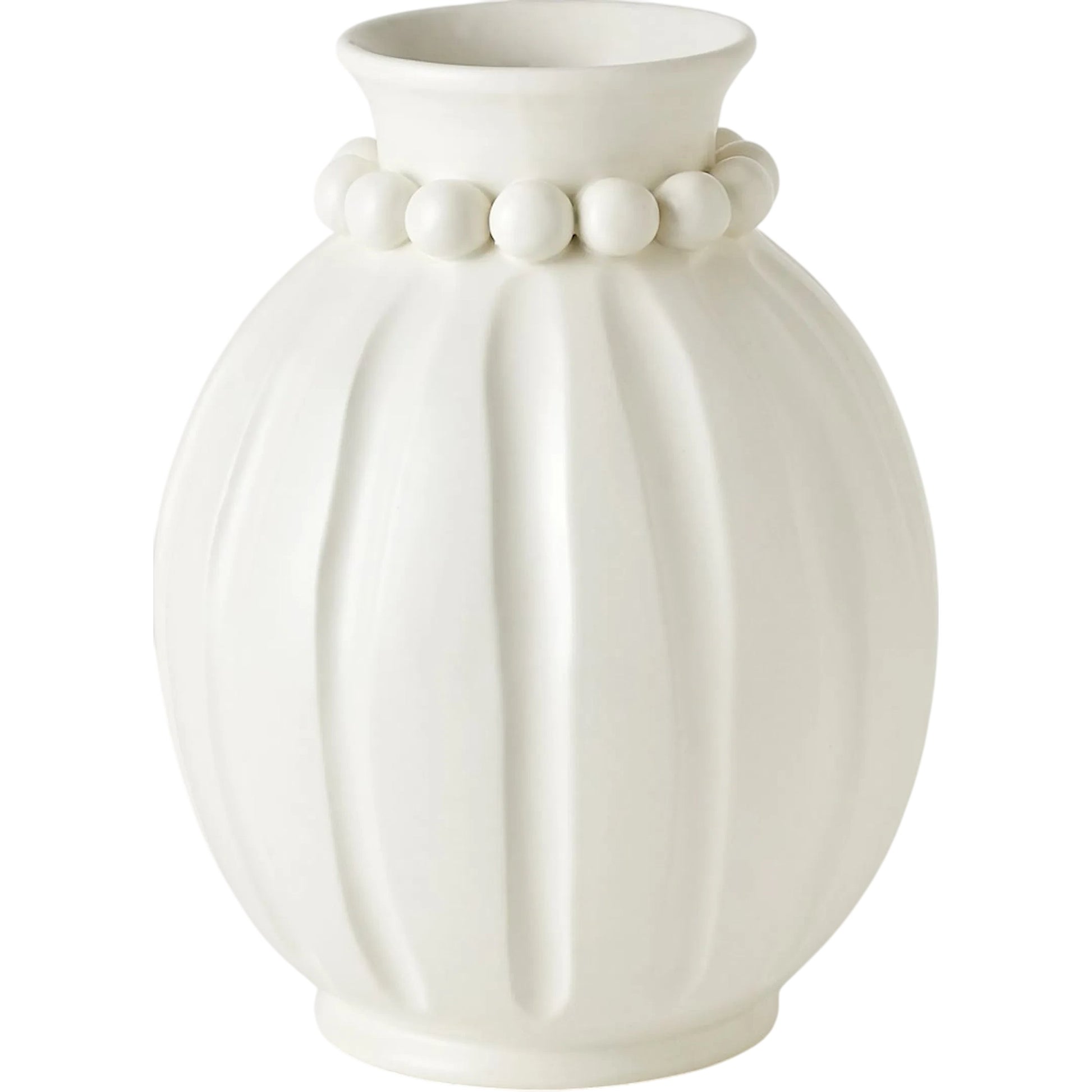 Pearl Vase by Global Views in pearl. Made from unique in a traditional style.
