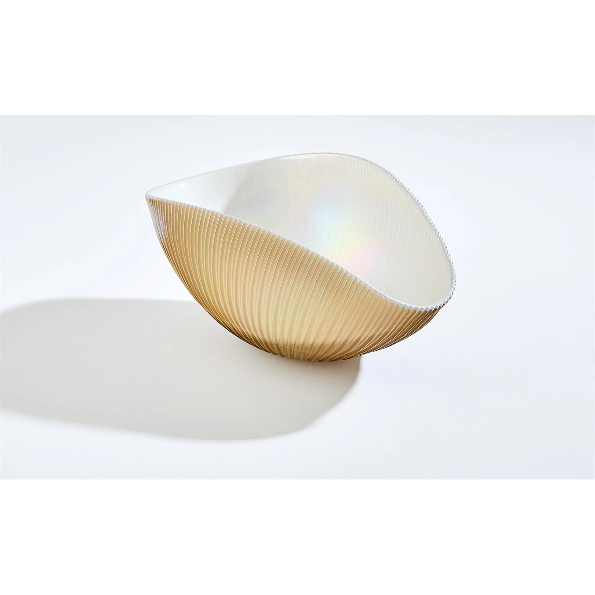 Pleated Bowl by Global Views. Made from unique in a eclectic & global style.