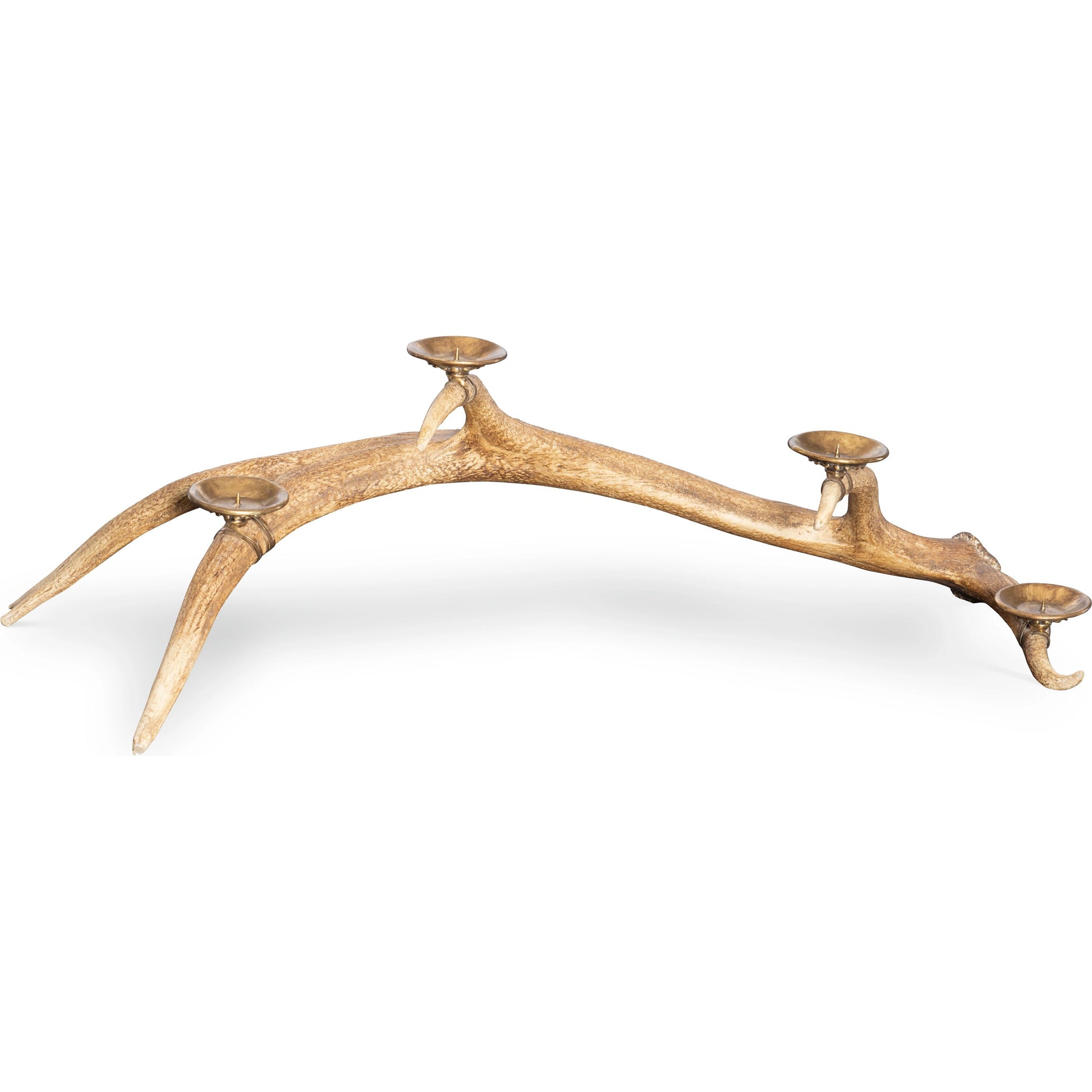 Antler Candleholders by Maitland-Smith. Made from unique in a rustic style.