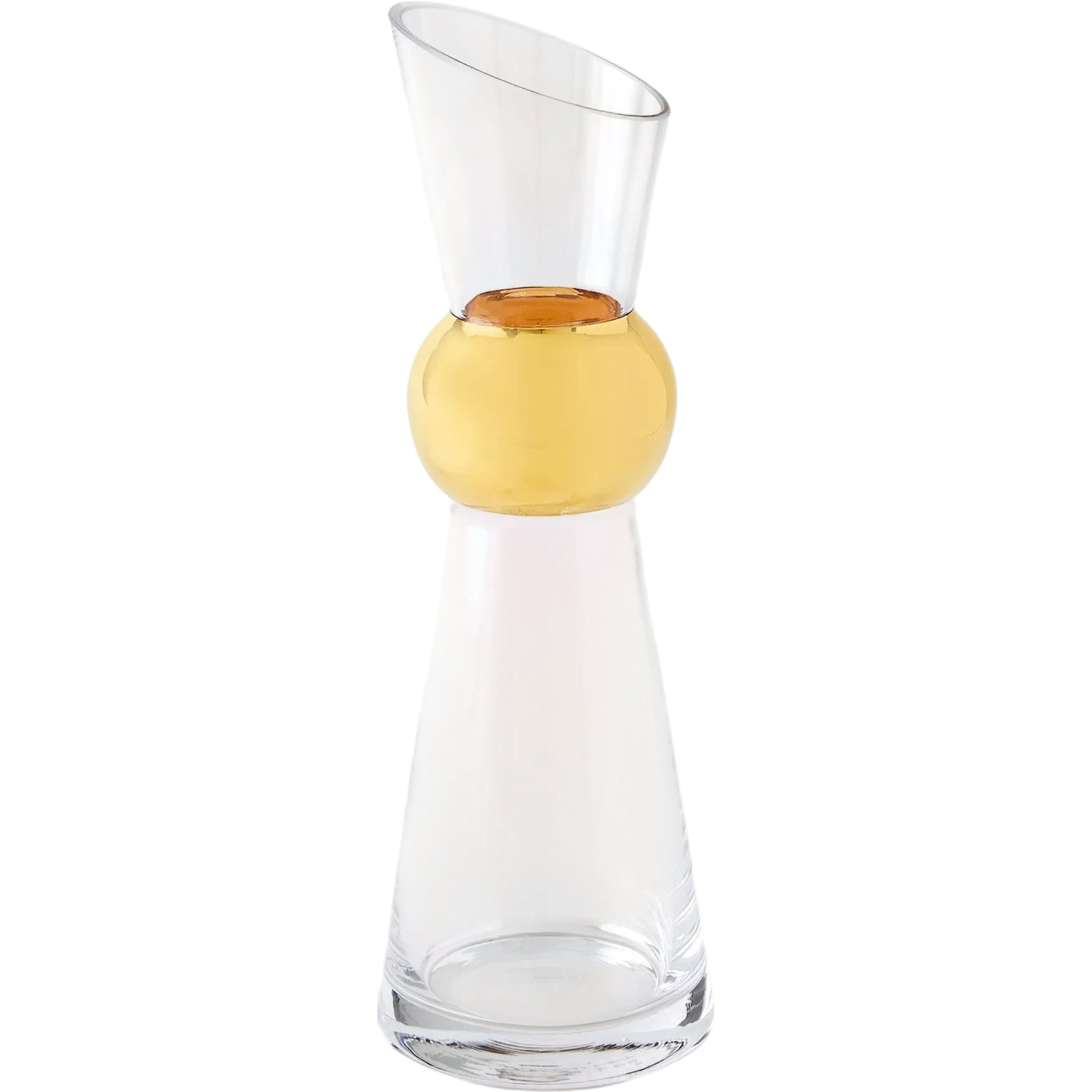 Metallic Orb Carafe by Global Views. Made from art glass in a eclectic & global style.
