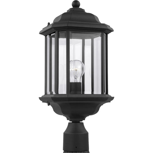 Kent One Light Outdoor Post Lantern by Visual Comfort & Co.. Made from die cast aluminum in a unique style.