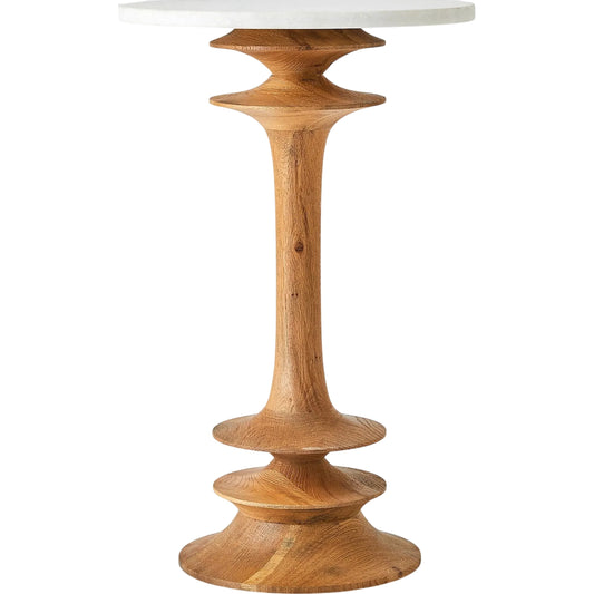 Oasis Side Table by Global Views. Made from unique in a transitional style.