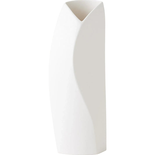 Willow Vase by Global Views in white. Made from ceramic in a unique style.