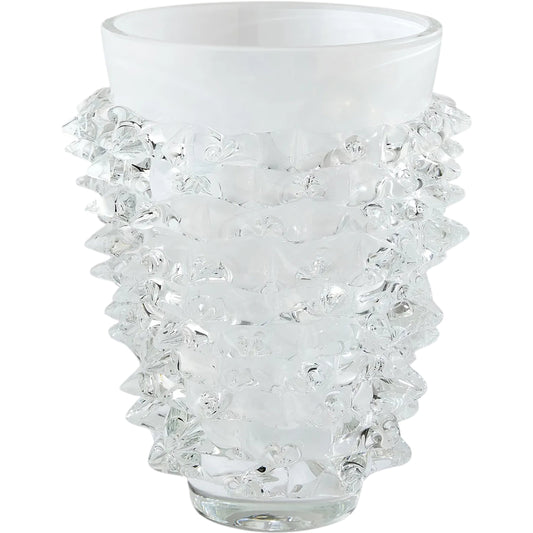 Porcupine Vase by Global Views. Made from glass in a eclectic & global style.