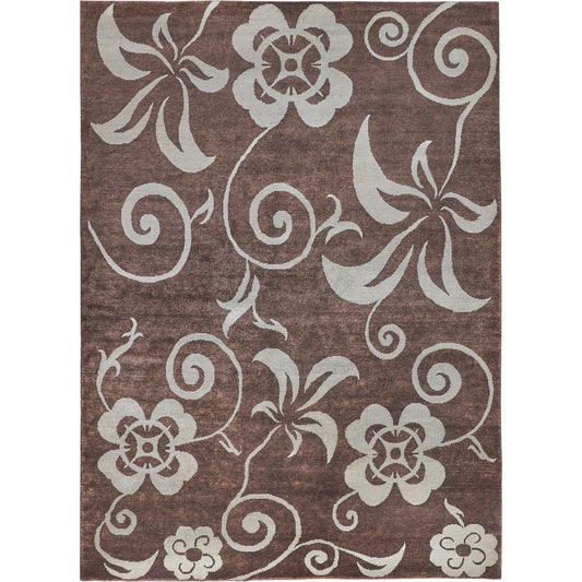 Antique Weave Ziegler 8232 Rug by Exquisite Rugs in brown, light blue. Made from unique in a unique style.