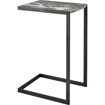 Nudge Nesting Table by Global Views in gunmetal. Made from unique in a modern style.