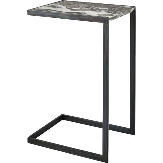 Nudge Nesting Table by Global Views in gunmetal. Made from unique in a unique style.
