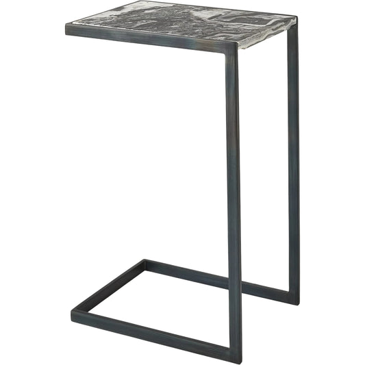 Nudge Nesting Table by Global Views in gunmetal. Made from unique in a unique style.