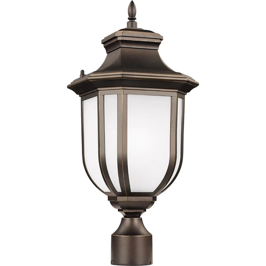Childress One Light Outdoor Post Lantern by Visual Comfort & Co.. Made from die cast aluminum in a unique style.