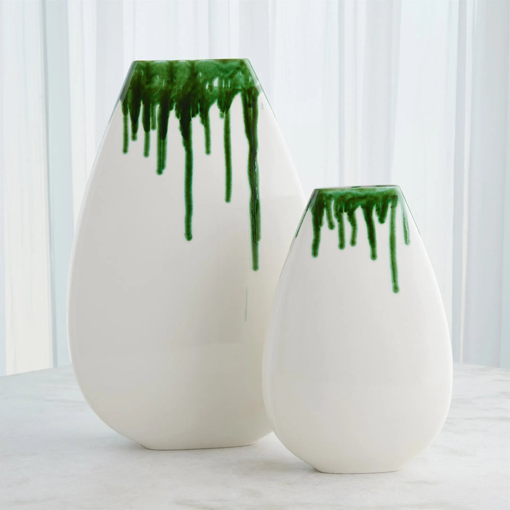 Giant Teardrop Vase by Global Views. Made from ceramic in a unique style.