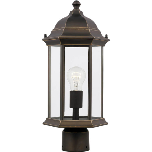 Sevier Medium One Light Outdoor Post Lantern by Visual Comfort & Co.. Made from die cast aluminum in a unique style.