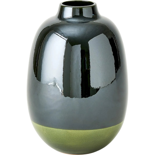 Tidal Vase by Global Views. Made from earthenware in a transitional style.