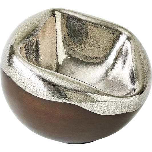 Squished Bowl by Global Views. Made from ceramic in a eclectic & global style.
