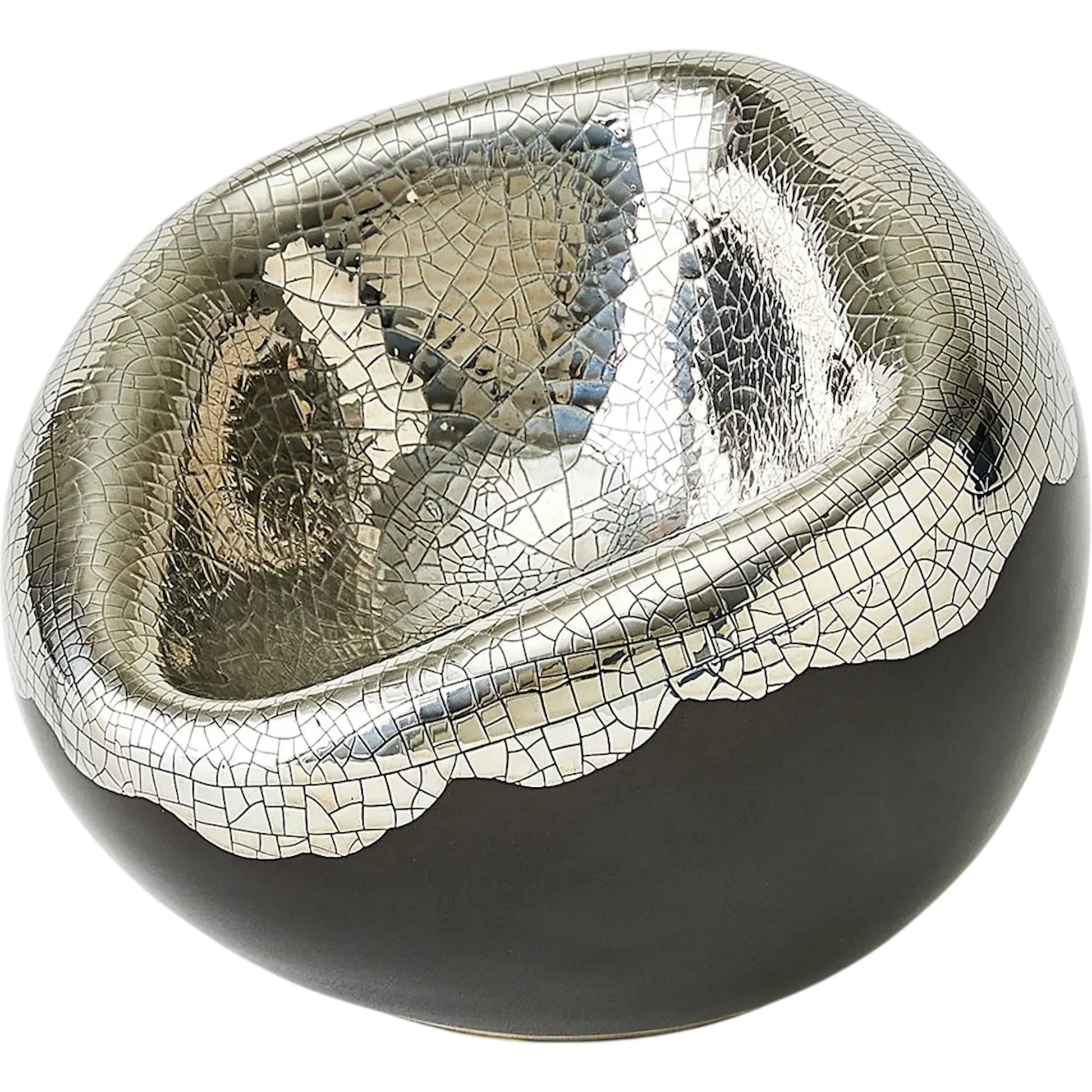 Squished Bowl by Global Views. Made from ceramic in a eclectic & global style.