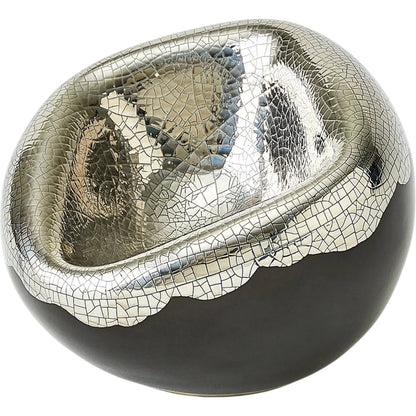 Squished Bowl by Global Views. Made from ceramic in a eclectic & global style.