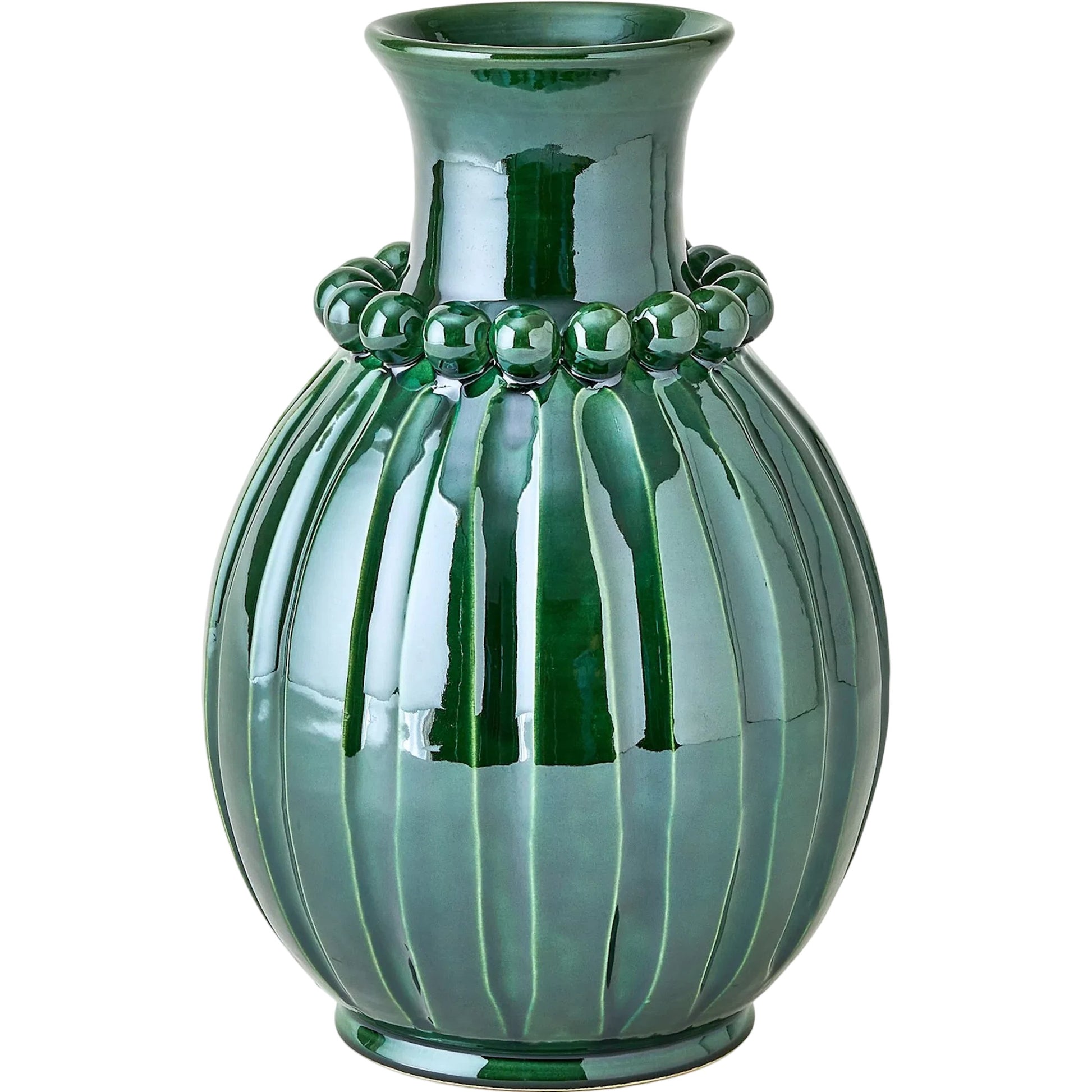 Pearl Vase by Global Views in pearl. Made from unique in a traditional style.