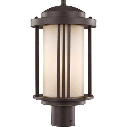 Crowell One Light Outdoor Post Lantern by Visual Comfort & Co.. Made from aluminum in a unique style.
