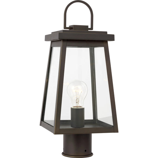 Founders One Light Outdoor Post Lantern by Visual Comfort & Co.. Made from aluminum in a unique style.
