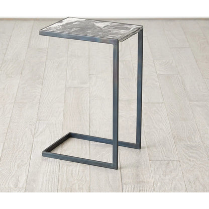 Nudge Nesting Table by Global Views in gunmetal. Made from unique in a modern style.