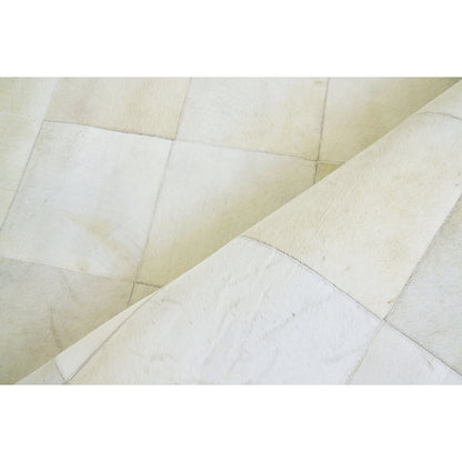 Natural Hide Rug by Exquisite Rugs. Made from leather hide in a unique style.