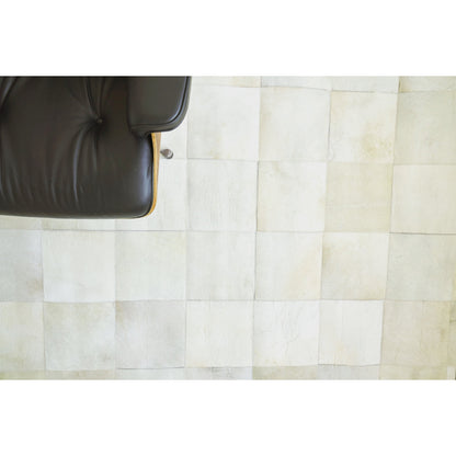 Natural Hide Rug by Exquisite Rugs. Made from leather hide in a unique style.