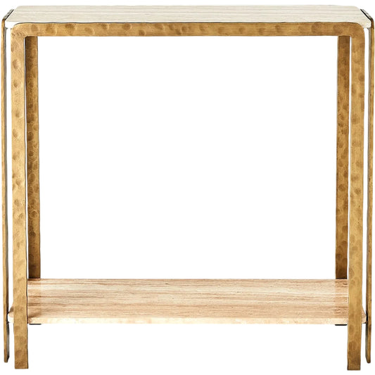 Kraft Console by Global Views in bronze and antique bronze. Made from unique in a unique style.