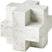 Plus Sign Object by Global Views in marble. Made from unique in a modern style.