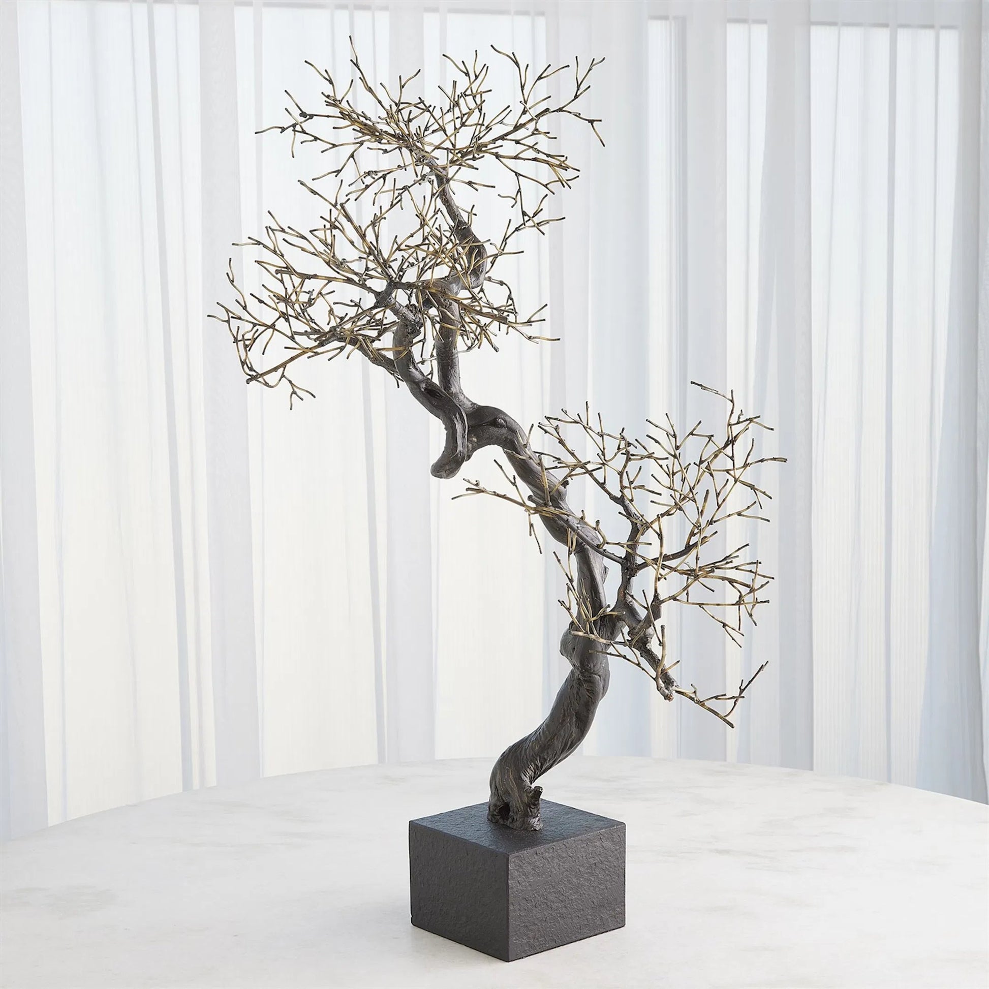 Fuyuki Tree by Global Views in natural, black, bronze and marble. Made from unique in a modern style.