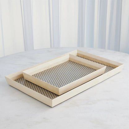 Infinity Tray by Global Views. Made from unique in a transitional style.