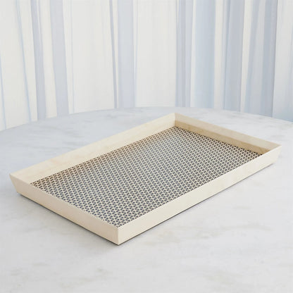 Infinity Tray by Global Views. Made from unique in a transitional style.