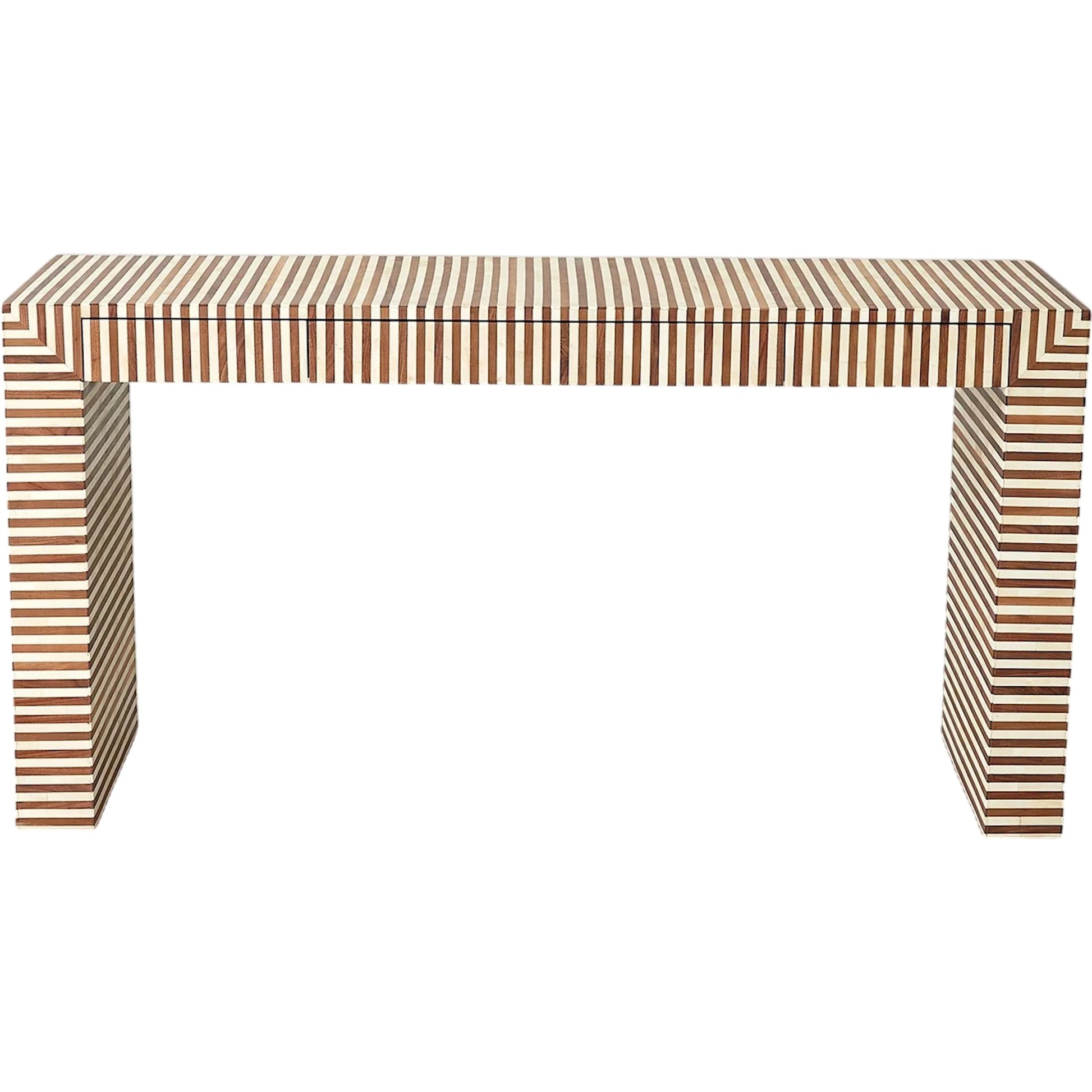 Sienna Writing Desk by Global Views in walnut. Made from unique in a eclectic & global style.