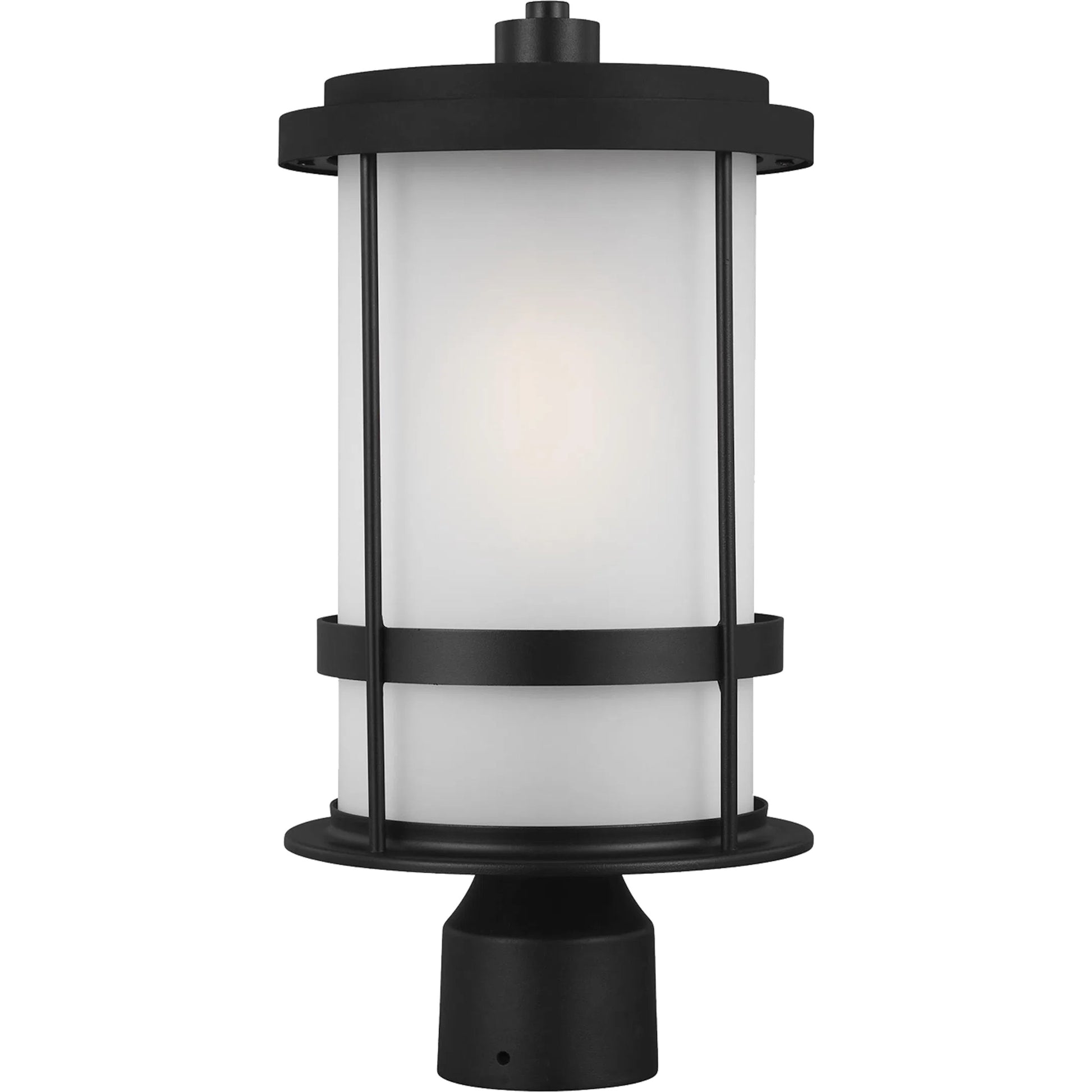 Wilburn One Light Outdoor Post Lantern by Visual Comfort & Co.. Made from aluminum in a unique style.